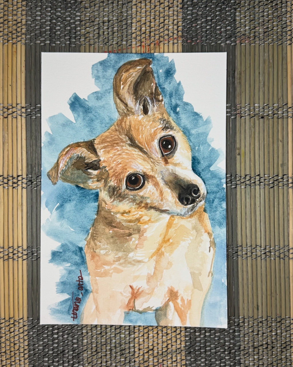 Ultimate Pet Portrait 16"x20" on canvas