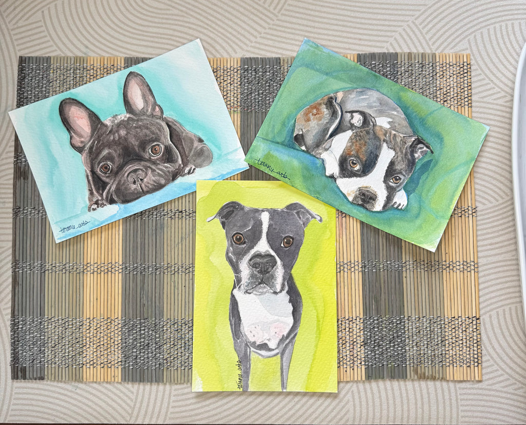 Pet Portrait 5x7 size
