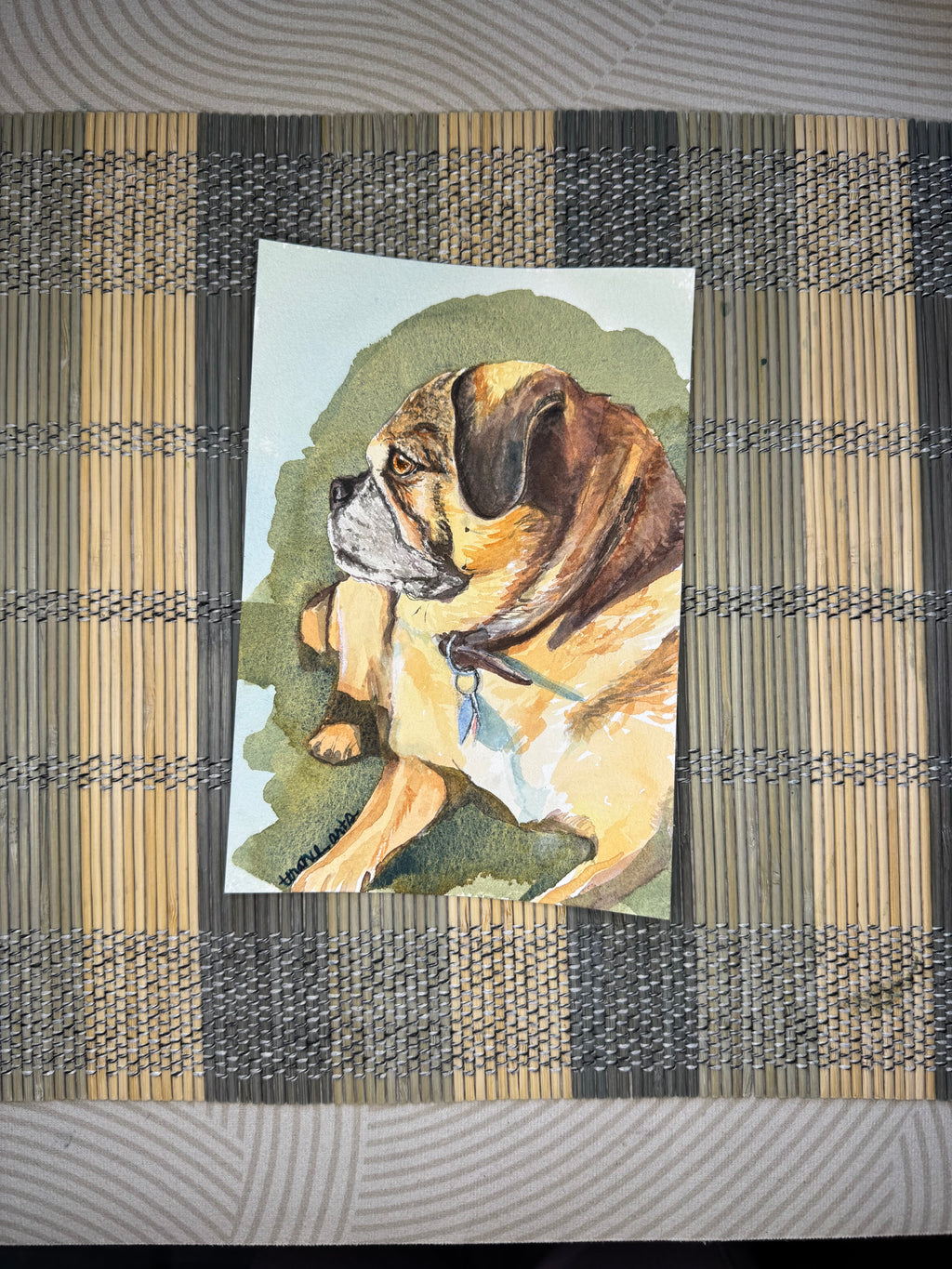 Pet portrait 10"x14" size