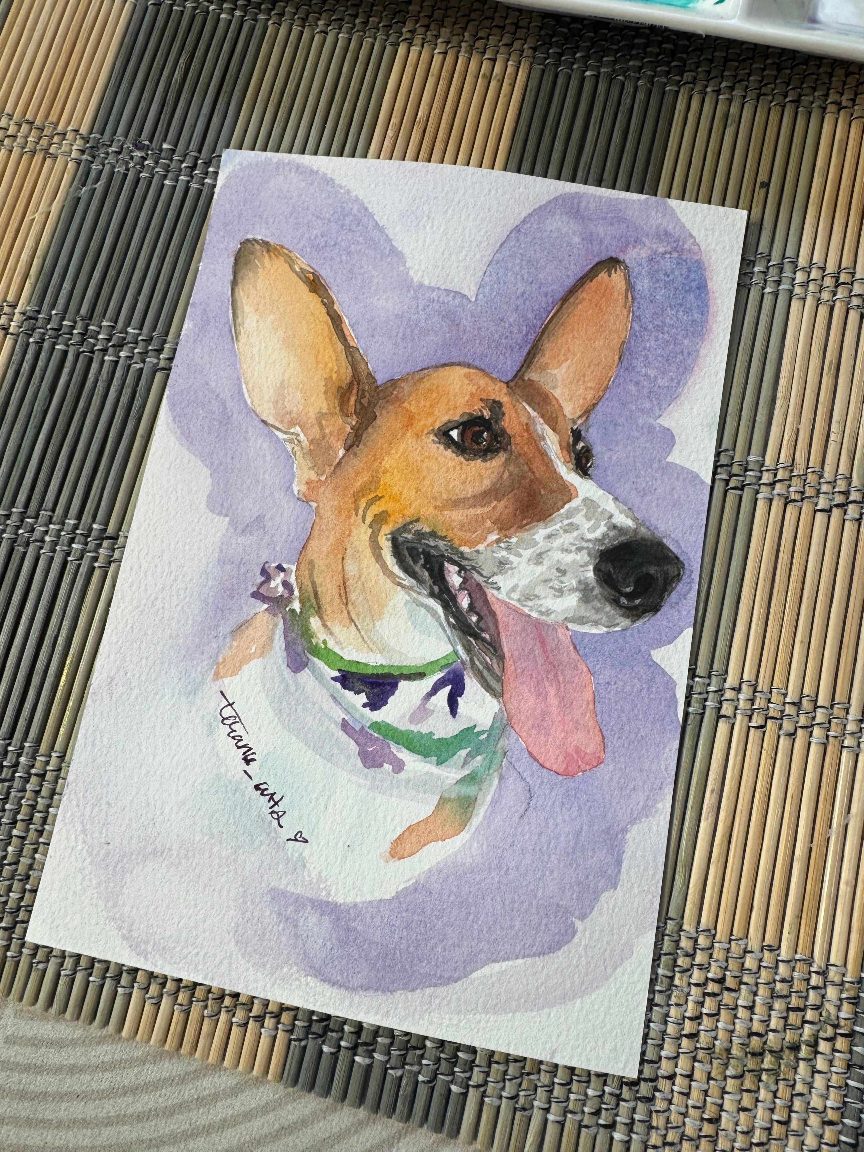 Ultimate Pet Portrait 16"x20" on canvas