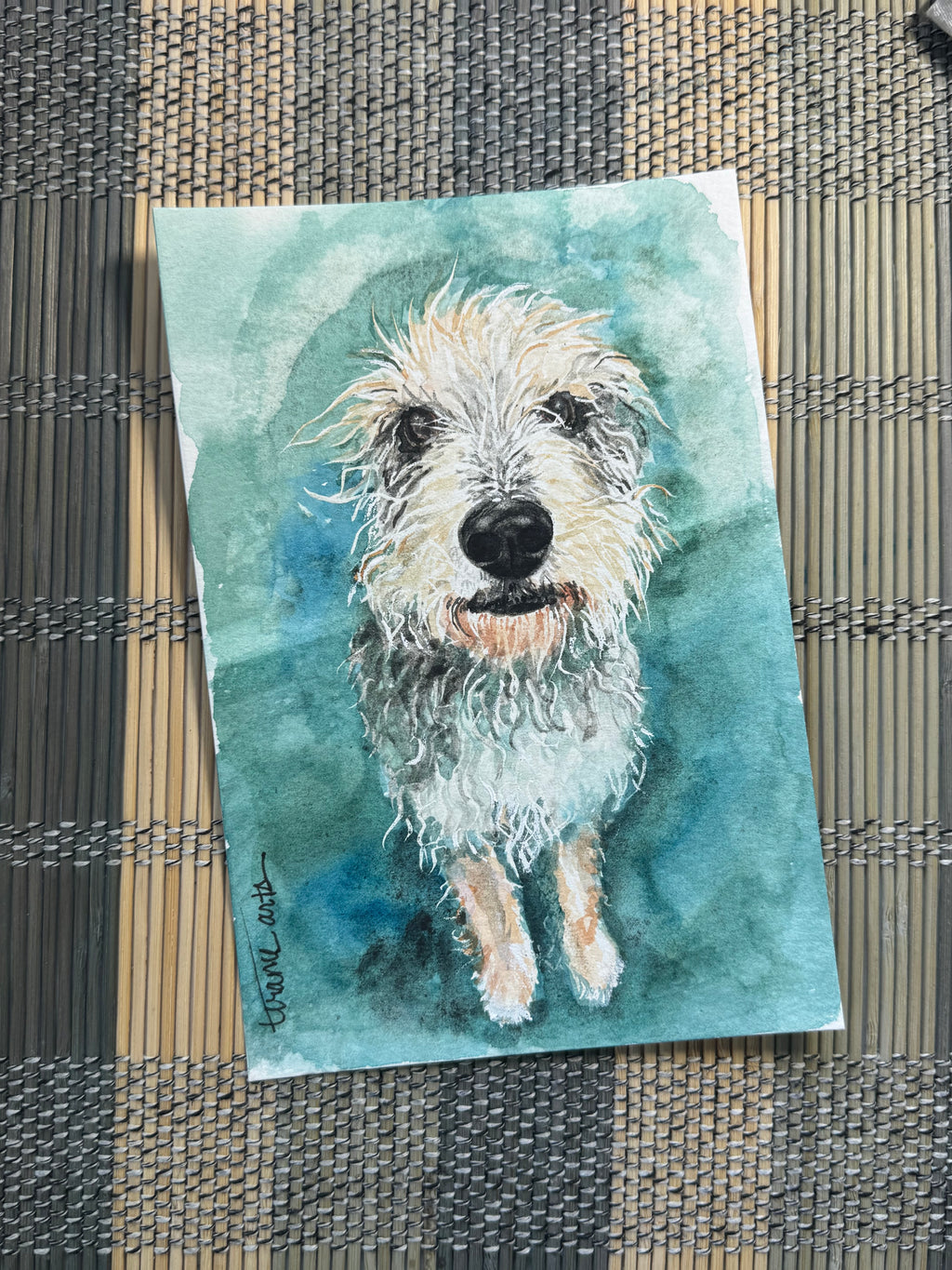 Pet Portrait 8x10 size
