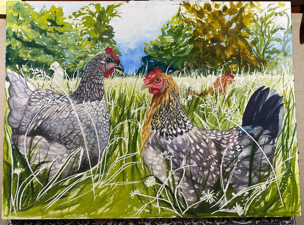 Pet portrait 10"x14" size