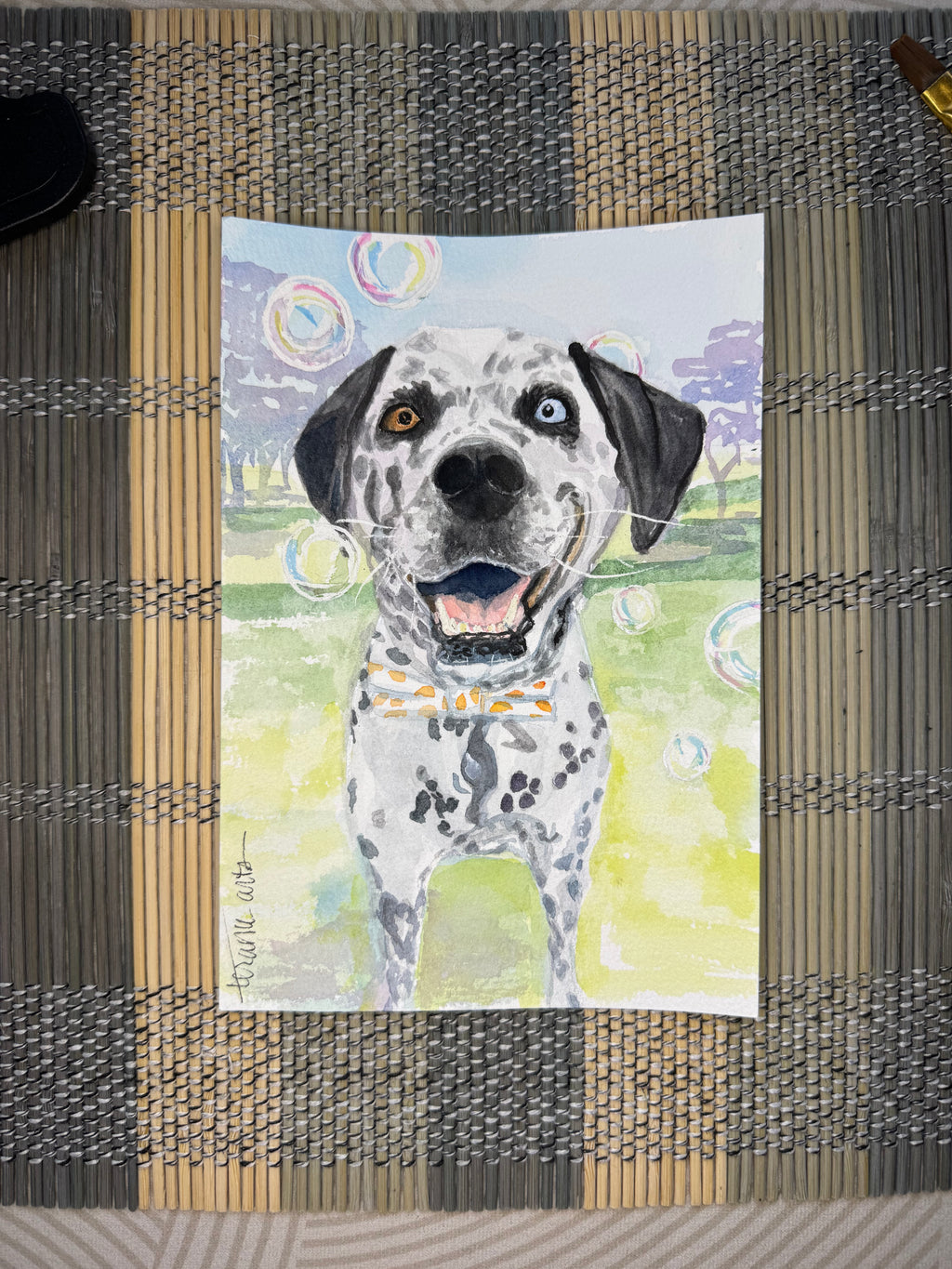 Pet Portrait 8x10 size