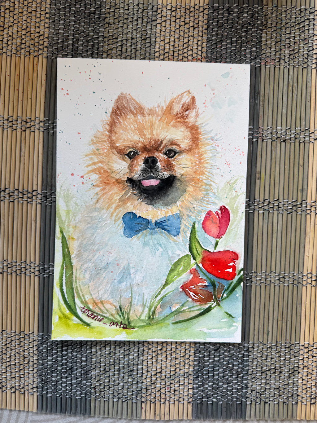 Ultimate Pet Portrait 16"x20" on canvas