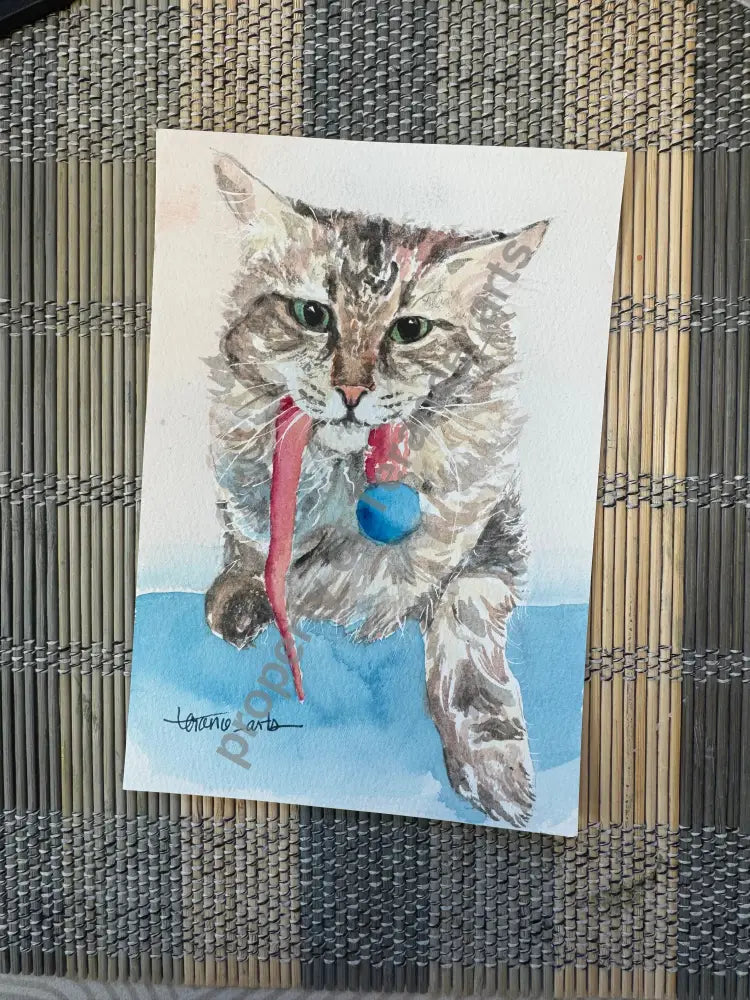 Pet Portrait 5x7 size
