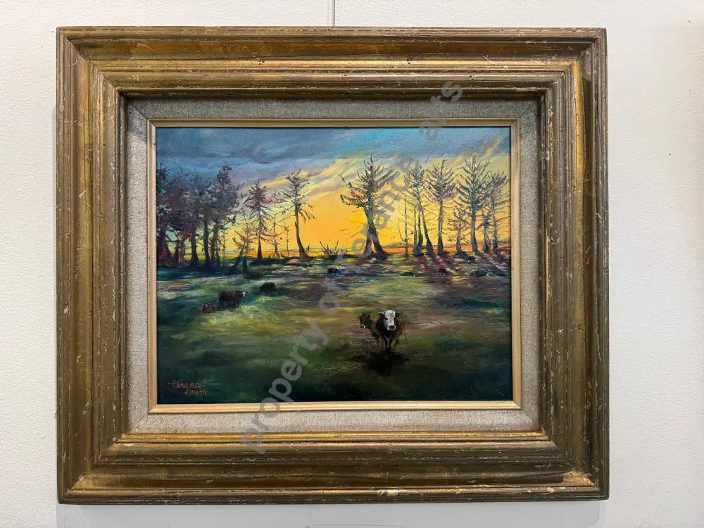 Sunset Mood - oil