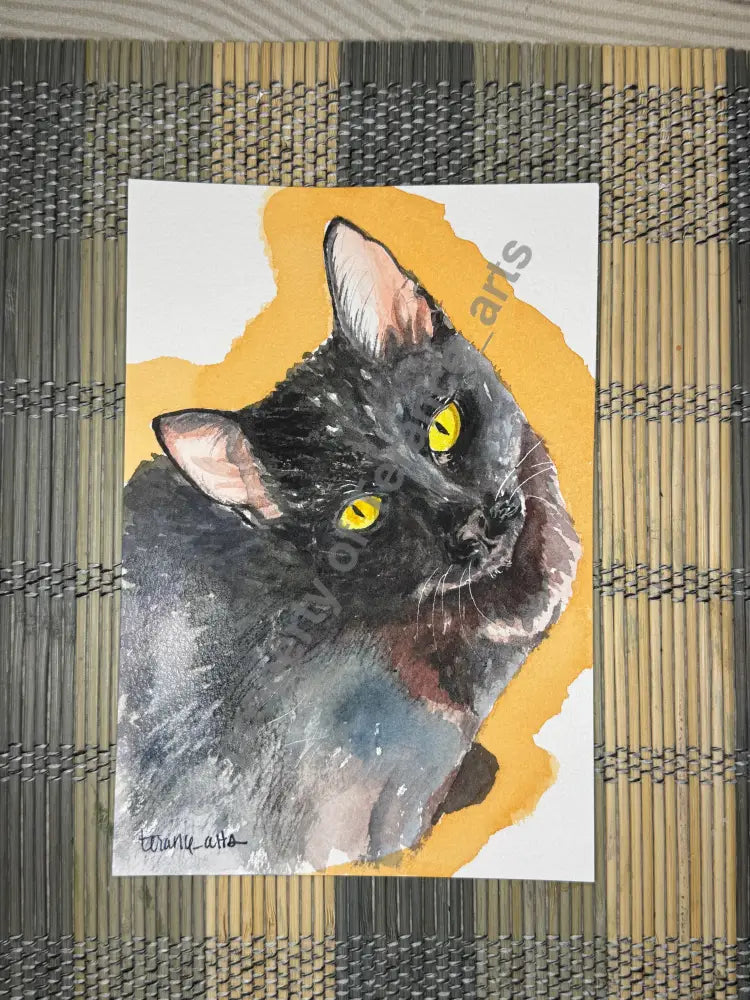 Ultimate Pet Portrait 16’’x20’’ on canvas - watercolor